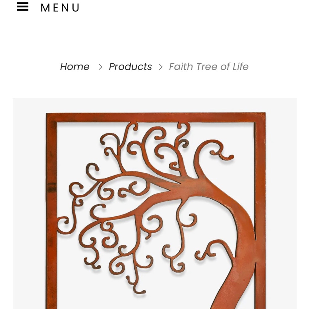 Decorative Metal Tree Wall Art
LARGE SIZE